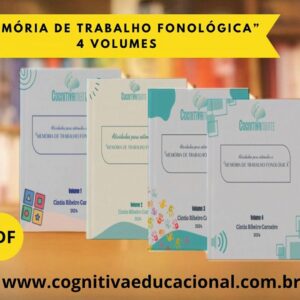 Combo Ebooks Memória Fonológica - 4 volumes
